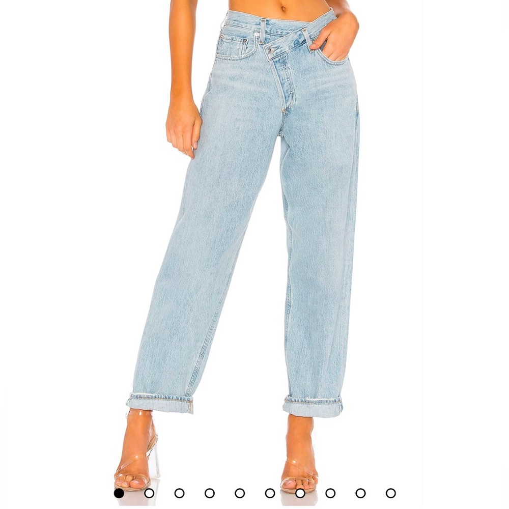 AGOLDE Criss Cross Upsized Jean in Suburbia